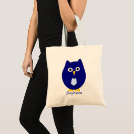 Blue Owl Design Personlig Tygkasse