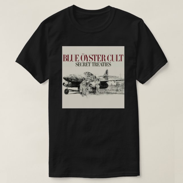 Blue Öyster Cult Secret Treaty Classic T-Shirt (Design framsida)