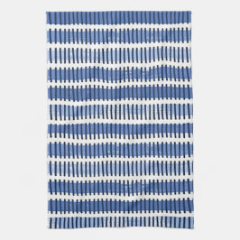’Blue Paint Strokes’ Kitchen Towel’ Kökshandduk