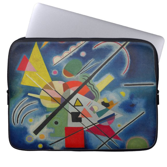 Blue Painting by Kandinsky Abstrakt Art Laptop Fodral (Framsidan)
