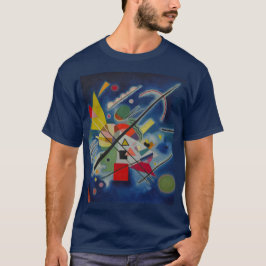 Blue Painting by Kandinsky Navy Blue T Shirt