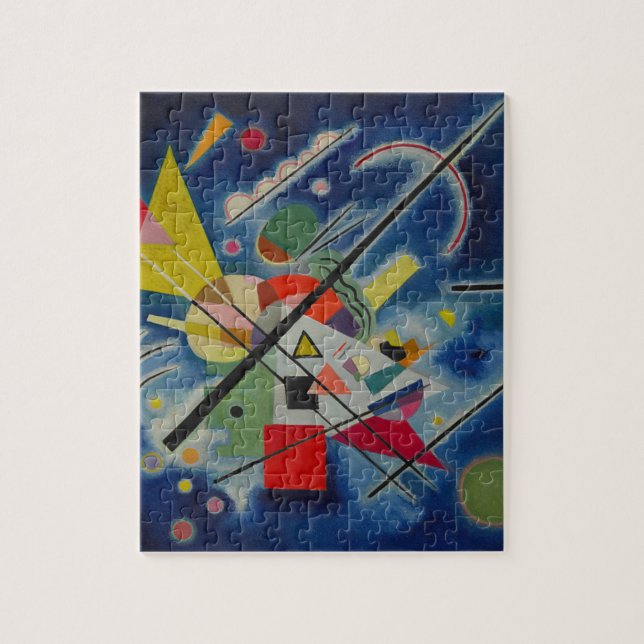 Blue Painting by Kandinsky Pussel (Vertikal)