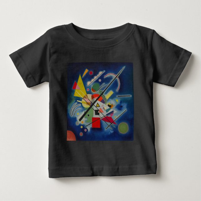 Blue Painting by Kandinsky Tee Shirt (Framsida)
