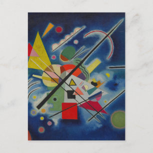 Blue Painting by Kandinsky Vykort