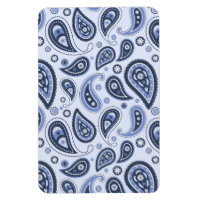 Blue Paisley Mönster