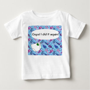 Blue Paisley T Shirt