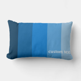BLUE PALETTE FÄRG SHADE SOLID RAND POWDER NAVY LUMBARKUDDE
