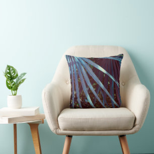 Blue Palmetto Dream Kudde
