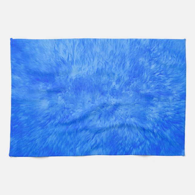 Blue Päls Frenzy Kitchen Towel Kökshandduk (Horisontell)