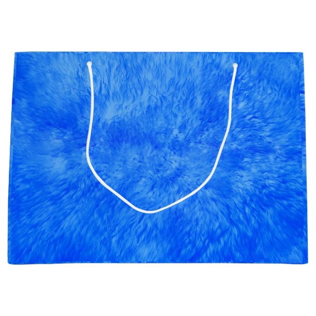 Blue Päls Frenzy Large Gift Bag (Framsidan)