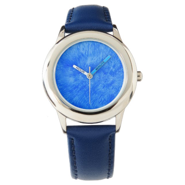 Blue Päls Frenzy Watch Armbandsur (Framsida)