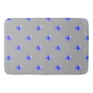 Blue Pansy Badrumsmatta