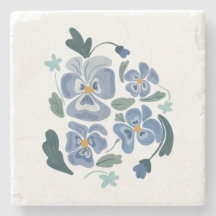 Blue Pansy Flowers Aesthetic Pansies