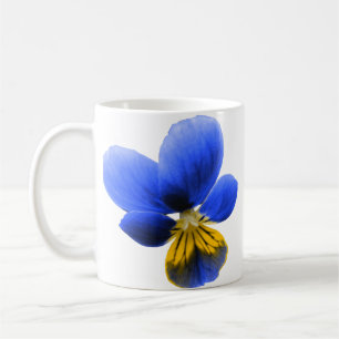 Blue Pansy Mugg