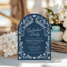 Blue Papel Picado Photo Studenten