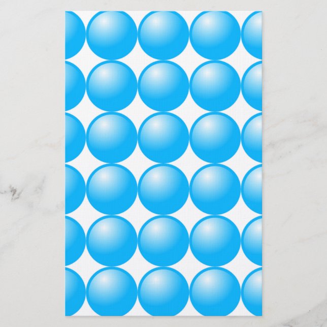 BLUE PÄRLOR BREVPAPPER (Framsida)