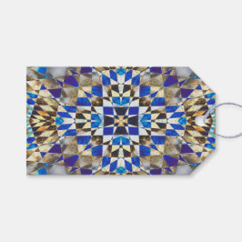 Blue Parquet Presentetikett