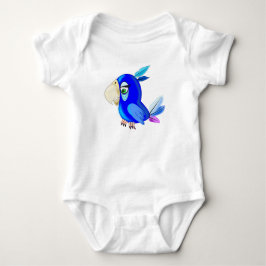 Blue Parrot Baby Bodykostym Tee