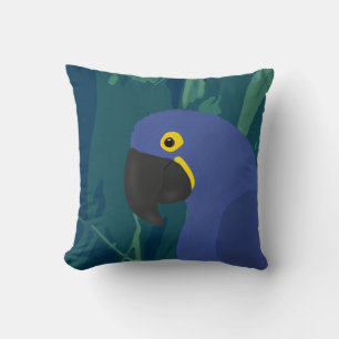 Blue Parrot Dekorativ kudde