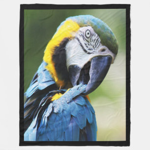 Blue Parrot Fleecefilt