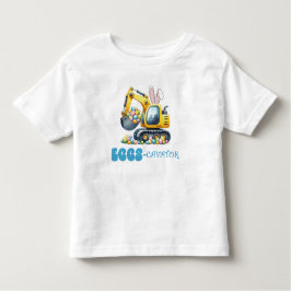 Blue Påskägg-Cavator Bunny T Shirt