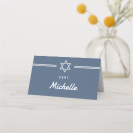 Blue Passover Placeringskort