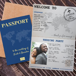 Blue Passport Jamaica Destination Wedding Program