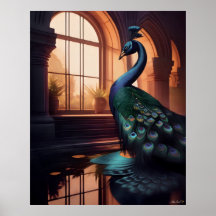 Blue Peacock