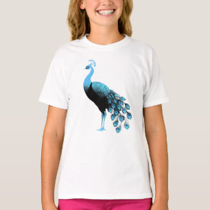 Blue Peacock T Shirt