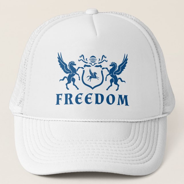Blue Pegasus Freedom Keps (Framsida)