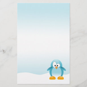 Blue Penguin Brevpapper