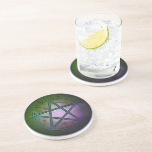 Blue Pentacle Underlägg