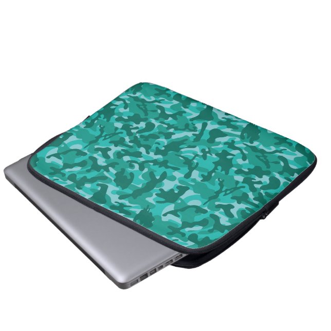 Blue Persian Camouflage Laptop Fodral (Framre botten)