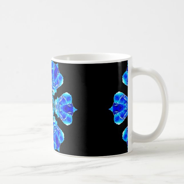 Blue Petals Kaffemugg (Höger)