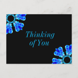 Blue Petals Vykort