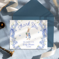 Blue Peter Rabbit Boy Baby Shower Tack