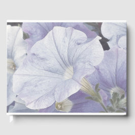 Blue Petunia Blommar Gästböcker