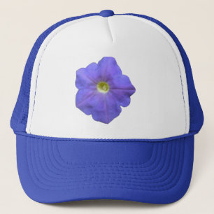 Blue Petunia Hat Truckerkeps
