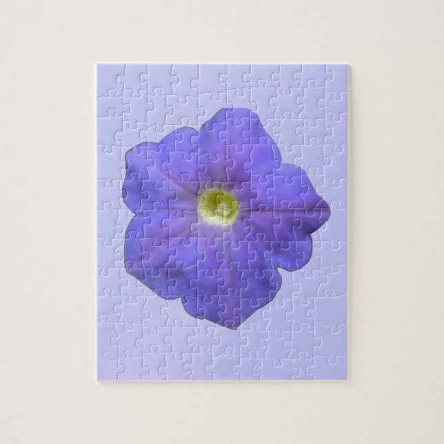 Blue Petunia Puzzle Pussel (Vertikal)