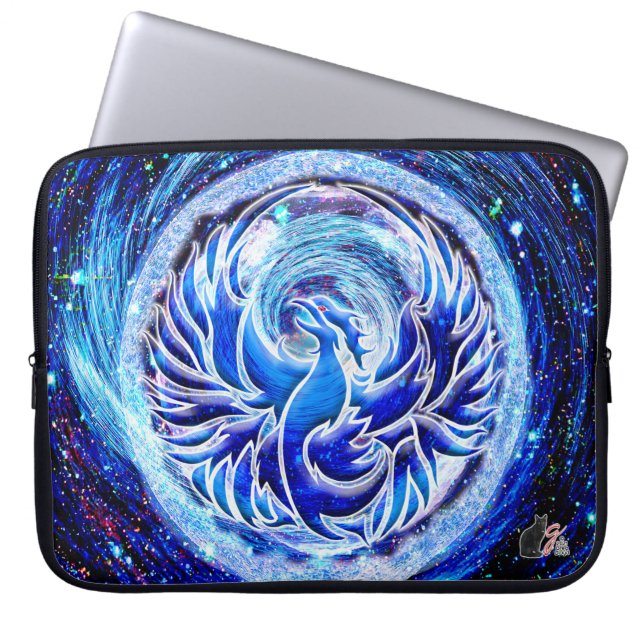 Blue Phoenix 15-tums Laptop sleeve (Framsidan)