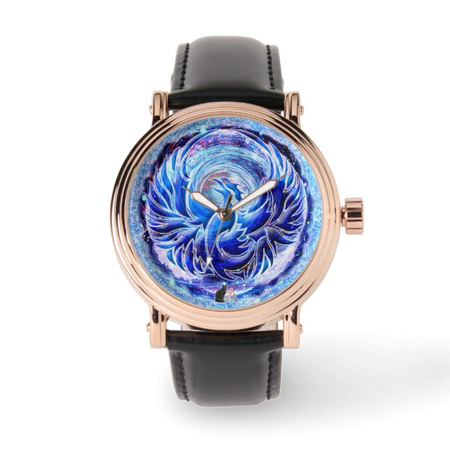 Blue Phoenix Manar Armbandsur (Framsida)