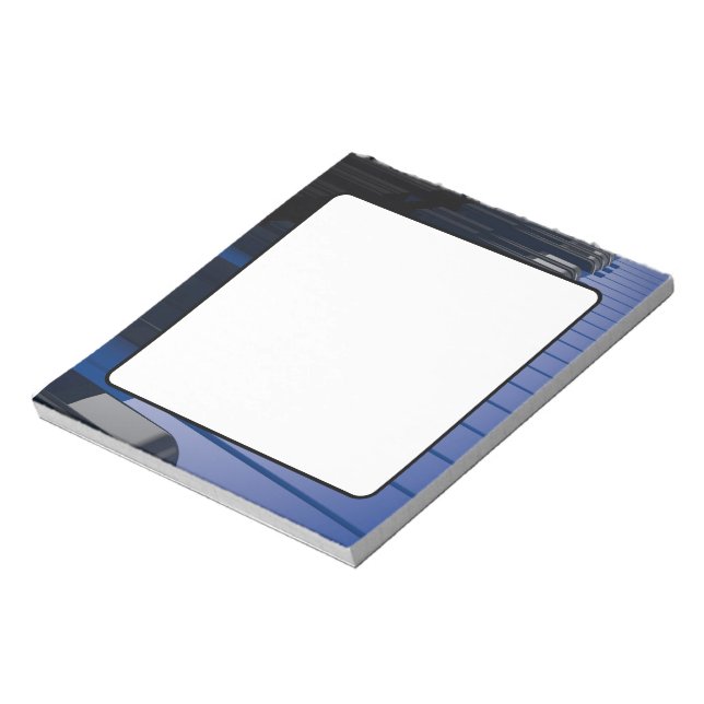 Blue Piano Anteckningsblock (Roterad)