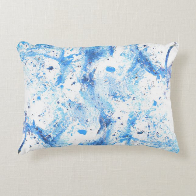 Blue Pillow Decor Biet Prydnadskudde (Framsidan)