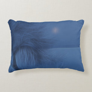 Blue Pillow Frozen World Prydnadskudde
