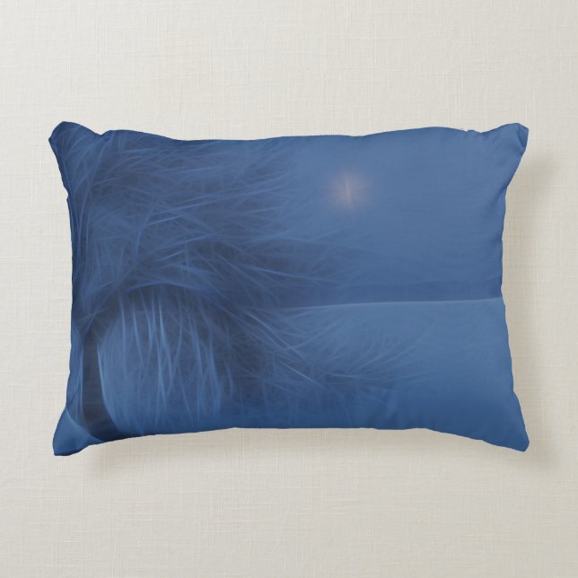 Blue Pillow Frozen World Prydnadskudde (Framsidan)