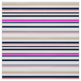 Blue Pink and Sand Stripes Tyg