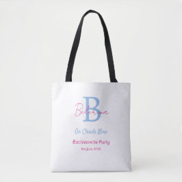 blue pink on clouds nine monogram bachelorette par tygkasse
