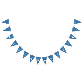 Blue Play its a Boy Baby Shower Flagga Bunting