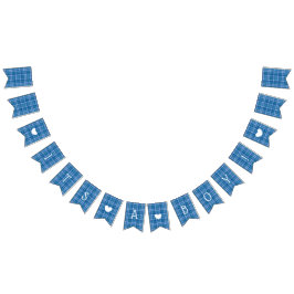 Blue Play its a Boy Baby Shower Flagga Bunting