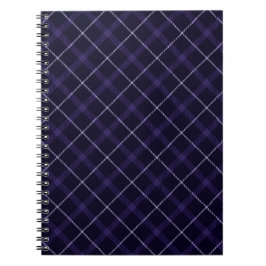 Blue Play / Tartan Anteckningsbok
